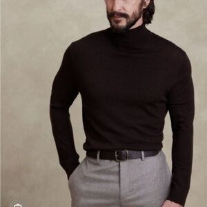 Banana Republic Men's Italian Merino Turtleneck Sweater XXL